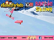 sport - Barbie skiing game