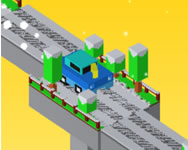 Bridge blocky cars sport ingyen játék