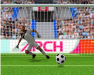 Penalty challenge focis játék sport HTML5 játék
